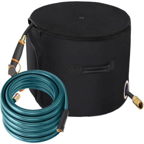 Support Pour Tuyau d'Arrosage - Pot de Rangement pour Tuyau d'Arrosage