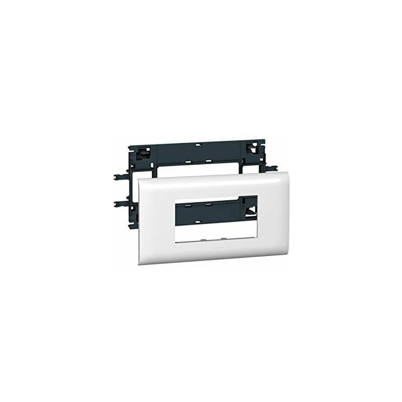 010994 dlp monobloc mosaic support pour goulotte avec couvercle, 85MM, 4 modules - Legrand
