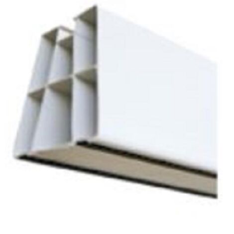 Support PVC au sol pour unité extérieure - L=450 mm - Portée : 210 kg - couleur: ivoire