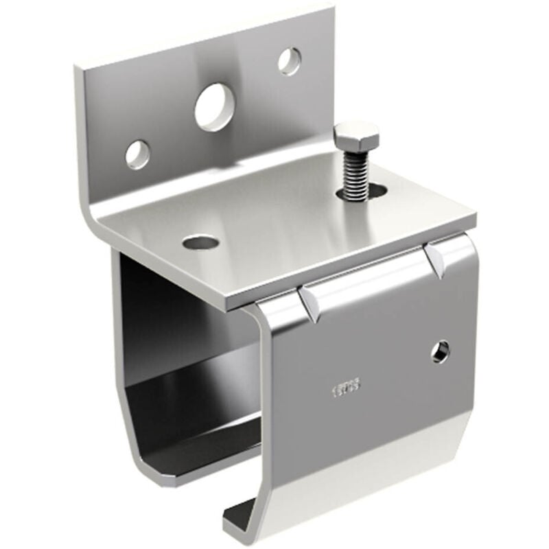 Slid'up By Mantion - Support équerre enveloppant en inox 304L pour fixation murale des rails slid'up SU2067 et SU2068 - 200 kg