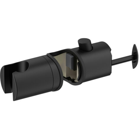 Support réglable pour pomme de douche libertà, noir 25471100 wenko