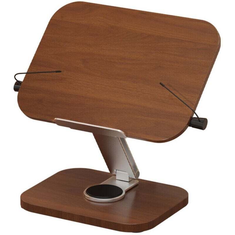 Support réglable - serre-livres - Support pour livres - Étagère - Support pour ordinateur portable - Support de lecture multi-appareils - Aluminium