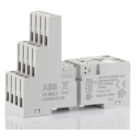 Support relais ABB série CR-M, Montage sur CI ( Prix pour 1 )