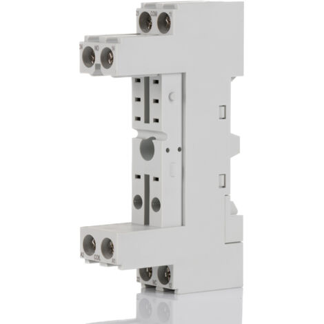 Support relais ABB série CR-P, Rail DIN, pour Relais d'interface CR-P. ( Prix pour 1 )