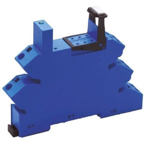 Support relais Finder série 93, Rail DIN, 24V c.c. pour série 41 ( Prix pour 1 )