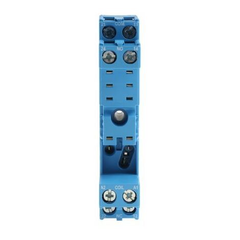 Support relais Finder série 95 8 contacts, Rail DIN, 250V c.a. ( Prix pour 1 )