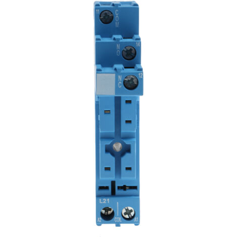 Support relais Finder série 95, Rail DIN, 250V c.a., pour Relais série 40.31 ( Prix pour 1 )