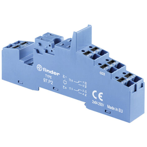 Support/embase Pour Relais Finder 94.04 - Pièce Neuve, Conforme Au Plan Joint