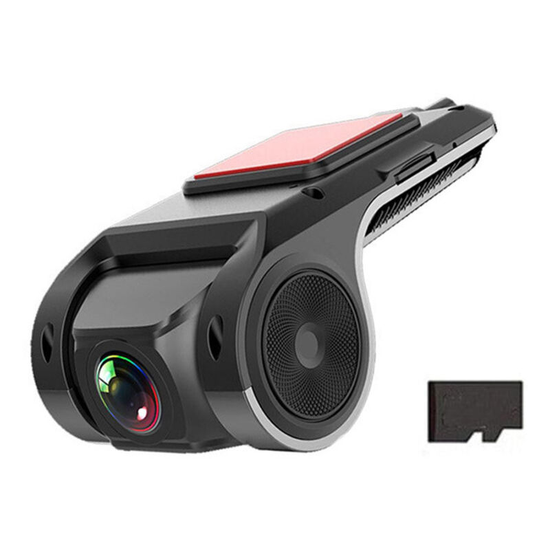 Lifcausal Caméra Voiture dvr usb avec Enregistrement en Boucle, Assistance Conduite adas et Vision Nocturne Full hd Enregistreur de Tableau de Bord