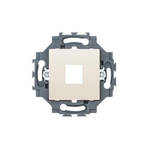SUPPORT RJ45 KEYSTONE JACK IVOIRE GEWISS GW35280Y