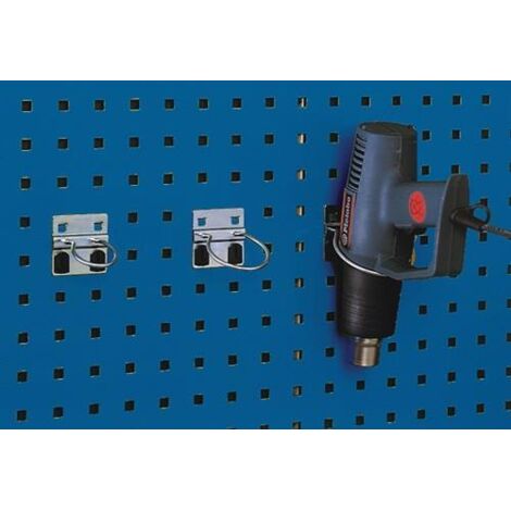 Support rond D.60mm revêt. pour plaques perforées 5 pièces / bouteille