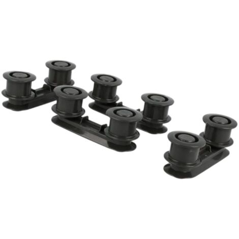 SUPPORT ROULETTES X4 PANIER SUPERIEUR pour LAVE VAISSELLE...