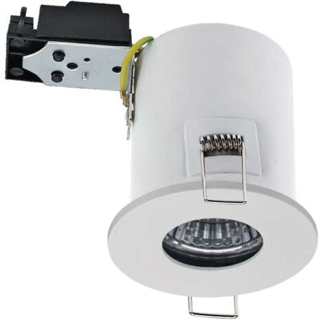 Support RT2012 étanche IP65 BBC fixe Blanc 75mm
