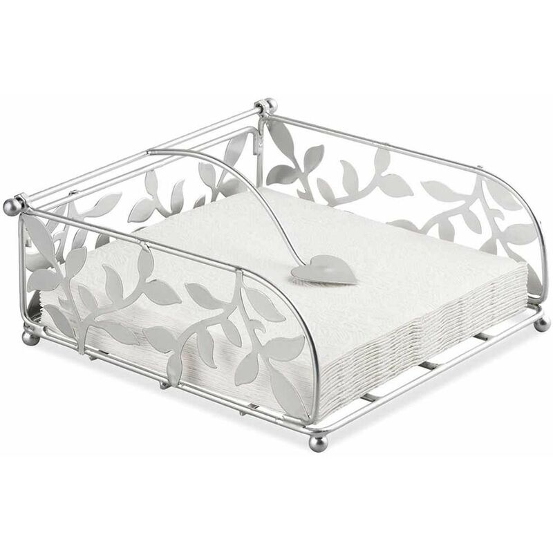 Zen Et Ethnique - Support à Serviettes en Papier - Motif Branches Gris