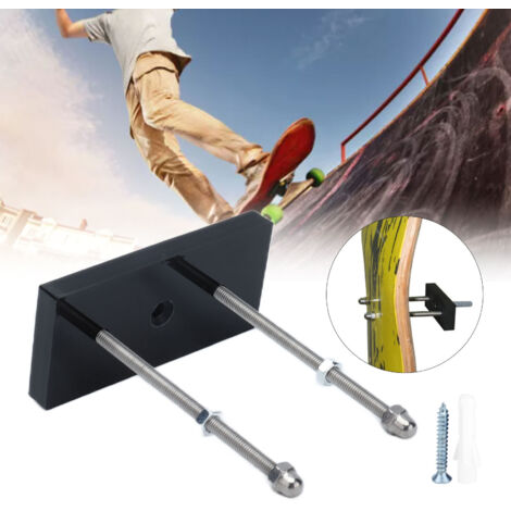 Support Skateboard Rack avec fixation murale stable pour garage, salon, bureau (acrylique)