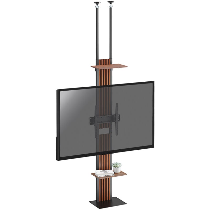 Support sol-plafond pour écran tv 32'-65', Hauteur réglable 200-260 cm