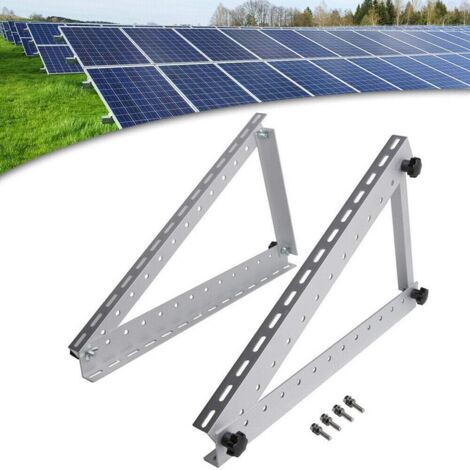 Support solaire réglable pour panneau solaire.