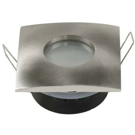 Support Spot GU10 IP65 Carré 82mm - Aluminium - SILUMEN
