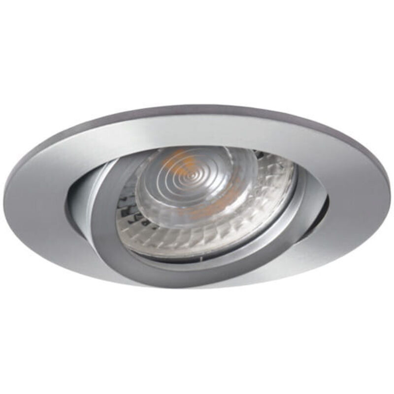 Kanlux - Spot encastré plafond aluminium – Réglable 30° – Ø82mm – MR16