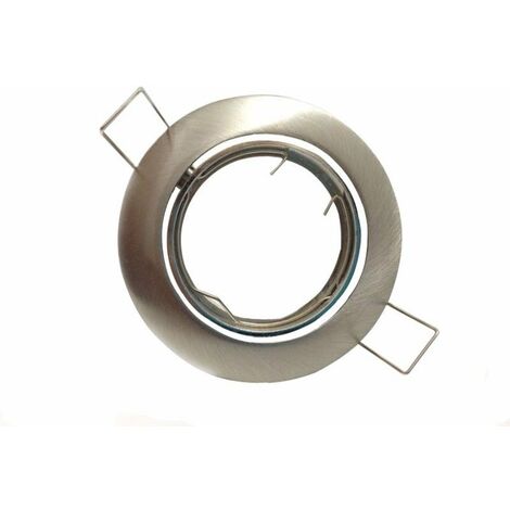 Support Spot Rond Orientable INOX - SILUMEN