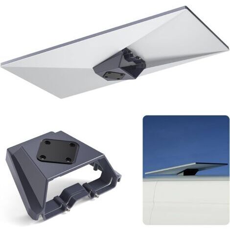 Support Starlink Gen 3, support de toit standard Starlink Gen3 pour V3 Starlink Flat Standard Dishy s'adapte aux rails de camping-car, bois, métal ou véhicule