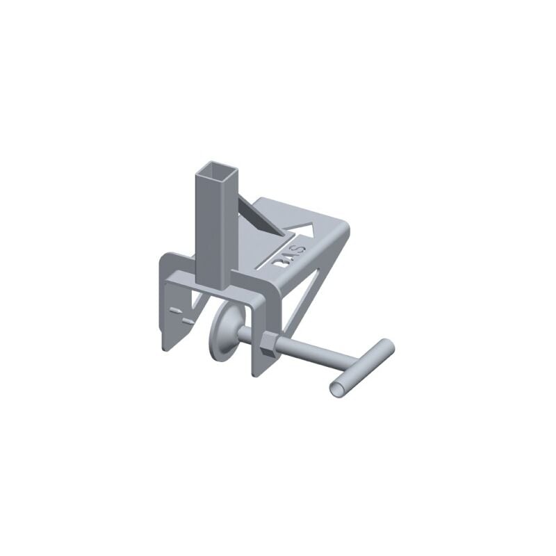 Dimos - Support sur chevron pour potelet carré 30x30 réf. 020137-020139 250 mm