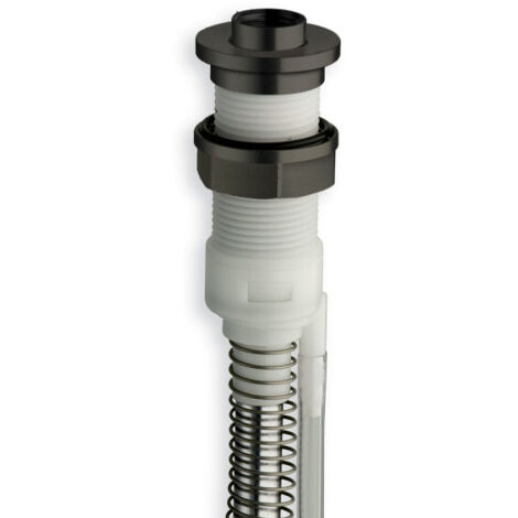 Support Sur Gorge Follow Me Rond Chrome Noir Brosse - CRISTINA ONDYNA AC66975