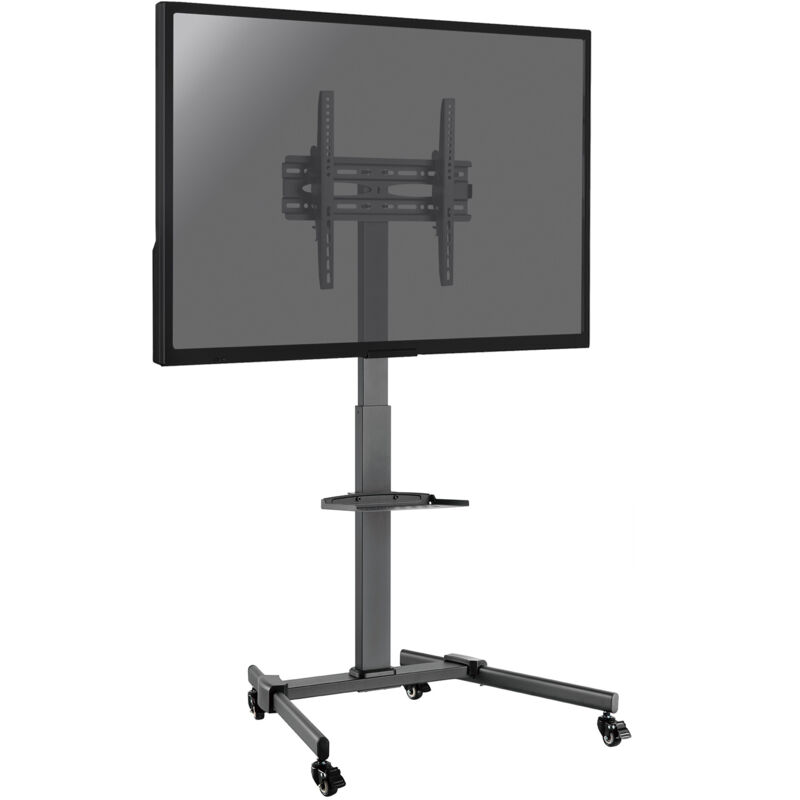 Kimex - Support sur pied avec roulettes écran tv 32''-55'', Hauteur 116-151cm Kimex - Support sur pied avec roulettes écran tv 32''-55'', Hauteur 116-151cm