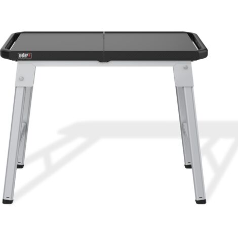 Support sur pied grill barbecue 3400154 – Métal et plastique – Largeur 1680mm, profondeur 565mm, hauteur 755mm – Compatible planchas Weber 43/56cm