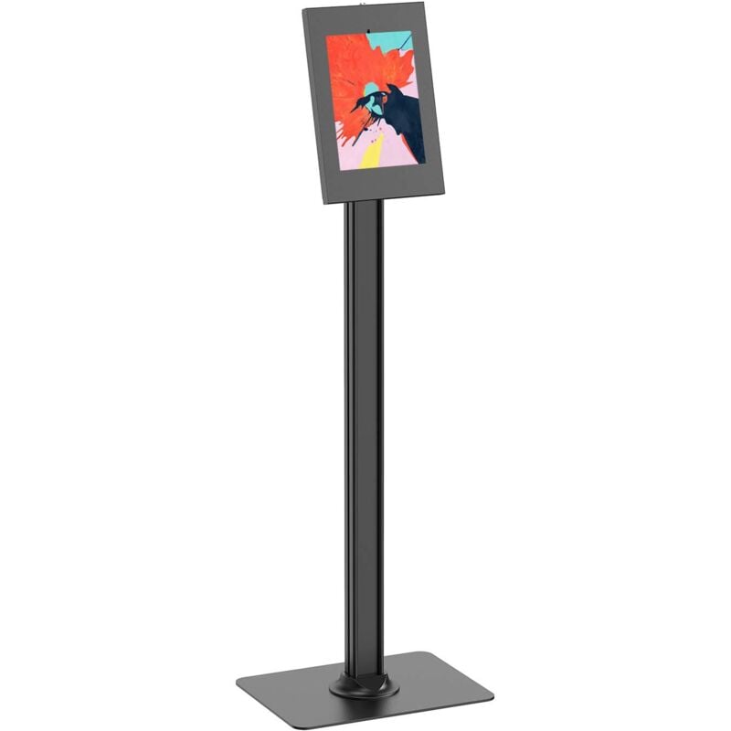 Support sur pied universel pour tablette Apple et Samsung 9.7''-11'', Noir