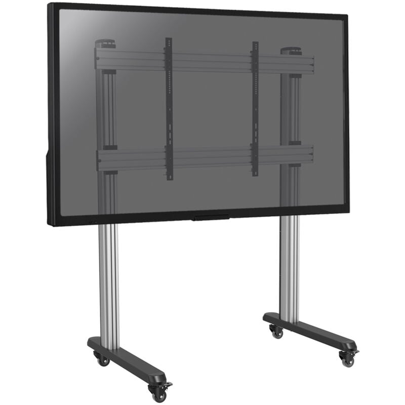 Kimex - Support sur pieds pour écran tv 70''-120'' - a roulettes