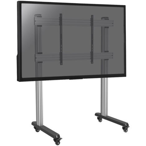 Support sur pieds pour écran TV 70''-120'' - A roulettes