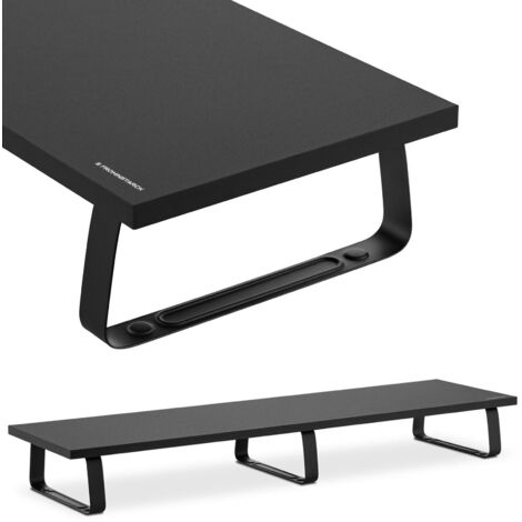 Support, table, étagère pour 2 écrans 100x26x12,4 cm