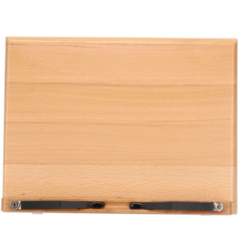 Support tablet en bois multifonctionnel réglable pour bureau, type 1
