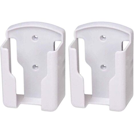 Support Telecommande Mural, Lot de 2 Porte Telecommande pour TV et Climatiseur Universelle Organisateur de Rangement, pour Fournitures Scolaires de Bureau à Domicile
