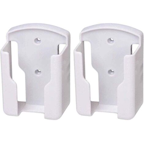 Support Telecommande Mural, Lot de 2 Porte Telecommande pour TV et Climatiseur Universelle Organisateur de Rangement, pour Fournitures Scolaires de Bureau à Domicile
