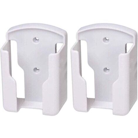 Support Telecommande Mural, Lot de 2 Porte Telecommande pour TV et Climatiseur Universelle Organisateur de Rangement, pour Fournitures Scolaires de Bureau à Domicile