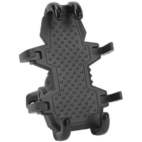 Support téléphone moto 8 griffes réglable, protection antichoc universelle, support vélo avec fixation robuste.