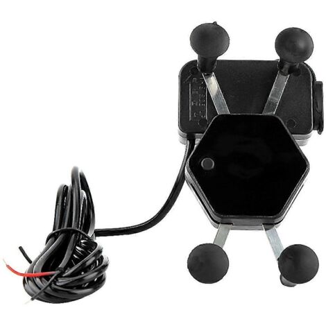 Support téléphone moto vélo, support smartphone universel, support GPS pour guidon, fixation mobile robuste pour cyclisme et motard.