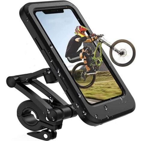 Support Téléphone Moto,SPECOOL - Étanche - Vélo - 360° - Habillage Pluie - Porte Téléphone