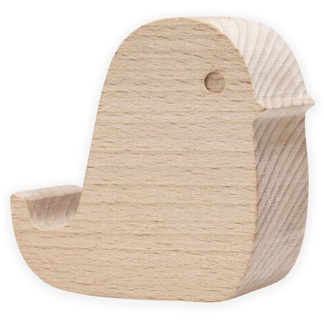 Support téléphone Oiseau Kikkerland Beige