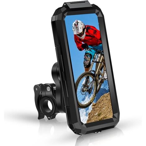 Support Téléphone Vélo Réglable - Rotation 360° - Compatible 50-100mm - Silicone Antidérapant