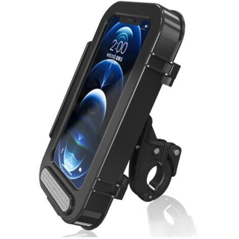 Support Téléphone Vélo,Support Telephone Moto Etanche,Support Telephone Velo 360° Rotation,Compatible avec 5,5'"-6,7'" Smartphone