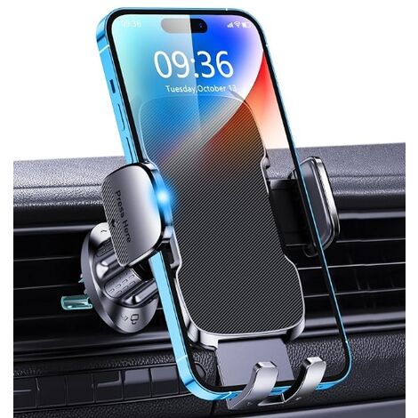 UGREEN Support Téléphone Voiture Gravité Grille Aération Porte Portable  Voiture avec Pince Antidérapante en Caoutchouc [6] - Cdiscount Téléphonie