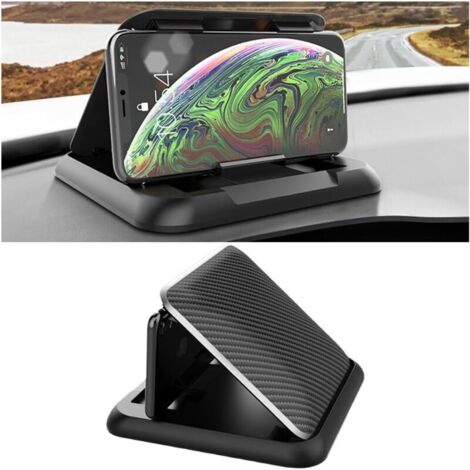 Support-Téléphone-Voiture, Support Téléphone Silicone Voitures, Support Téléphone Portable Antidérapant Voiture Tableau Bord, Support Téléphone Portable Voiture Pad Silicone Tableaux Bord