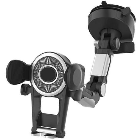 Support téléphone voiture ventouse renforcée, support smartphone pour pare-brise tableau de bord, support téléphone voiture universel. (155 caractères)