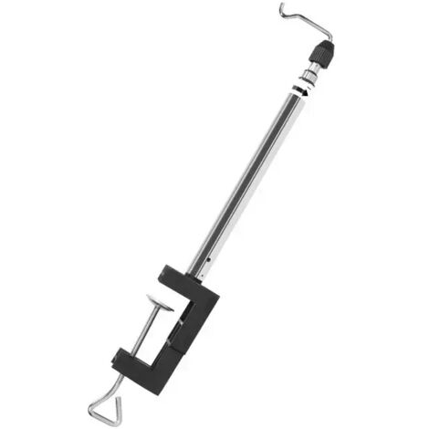Support télescopique 3 sections pour meuleuse électrique  300g  Suspendu ou bureau  Support à crochets pour établi  Pour affûtage et polissage