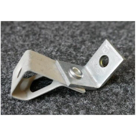 Support tige de suspension support d'angle trou1 7mm trou2 M8 taraudé (à l'unité) M8TIB Caddy Nvent