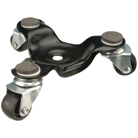 SUPPORT TRIANGULAIRE À 3 ROULETTES MAX. 60 KG SILVERLINE 633981