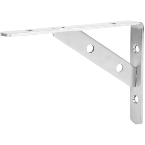 Support Triangulaire Étagère Murale [2Pièces] Support Stainless Steel Table Support Shelf Bracket Angle